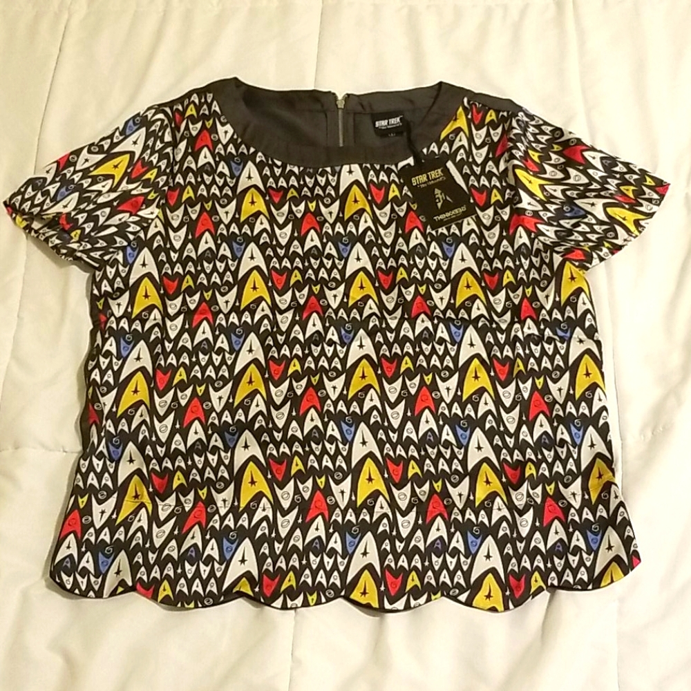 Star Trek 50th Anniversary blouse